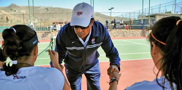 Victor A AGUILARHEAD COACH El Paso native and UTEP graduate Victor the Miners' tennis program.