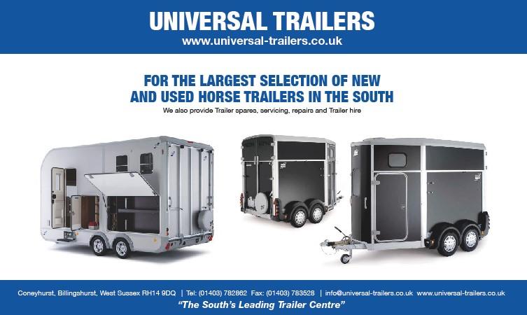 Ring five UNIVERSAL TRAILERS 9.30-11.