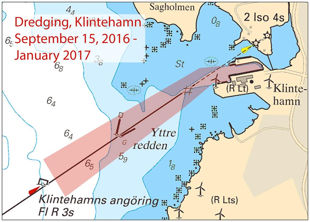2016-09-22 7 No 617 Klintehamn Wasa Dredging. Publ. 17 september 2016 * 11536 (T) Sweden. Central Baltic. Oskarshamn. Search and rescue exercise.