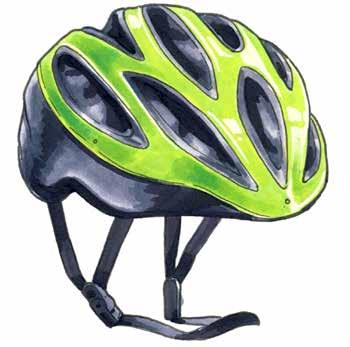 History of Bicycle Helmets Activity 3 Like many other athletes, bicyclists first used leather helmets.