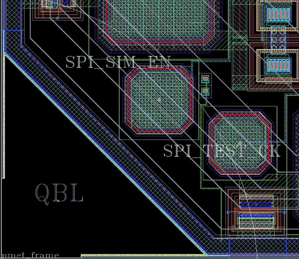 New Design (TLE7368xxx) Zoom 2 SPI_SM_EN:now 110x110 µm imide opening instead of 80x100 µm.