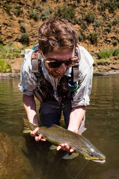 This experience rates as the best fly fishing I have ever encountered - BARRY ANDERSON What an absolute crazy fishing experience.