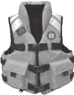 MD3188 - Inflatable Work vest w/hit (Auto Hyrdrostatic) w/ back