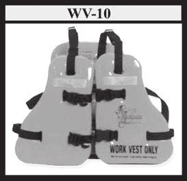 The webbing system - not the foam pads - is designed to take strains and loads.