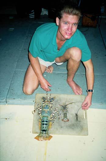 Background: The Ornate Rock Lobster s Rapid & Cross Jurisdiction Life Cycle Recruit to fishery Torres S trait Post-puerulus Gulf of Papua Coral S ea Puerulus Phyllosoma Juvenile Larval Dispersal?