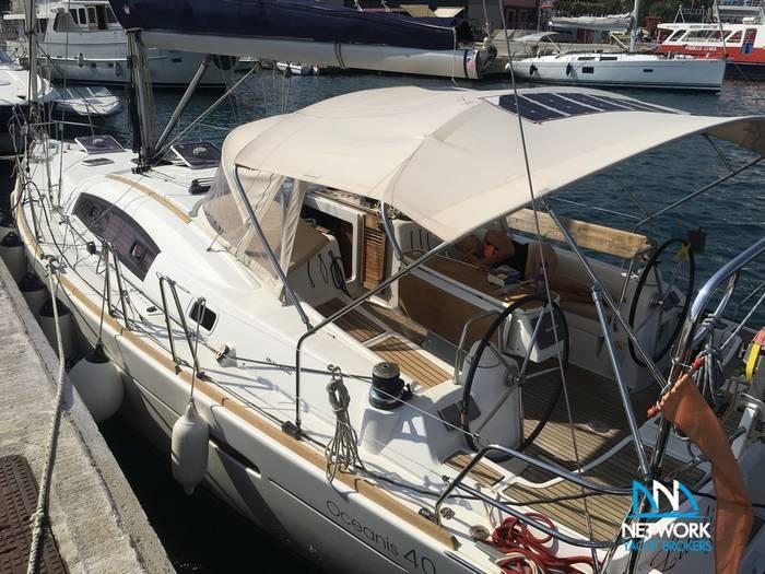 Tidy and well-maintained, she has sails in excellent condition and a dinghy and outboard.