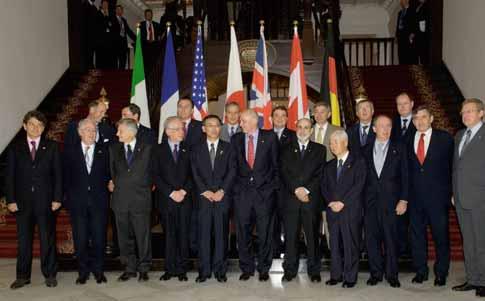 Jean-Claude Trichet koos G7 riikide rahandusministrite ja keskpankade