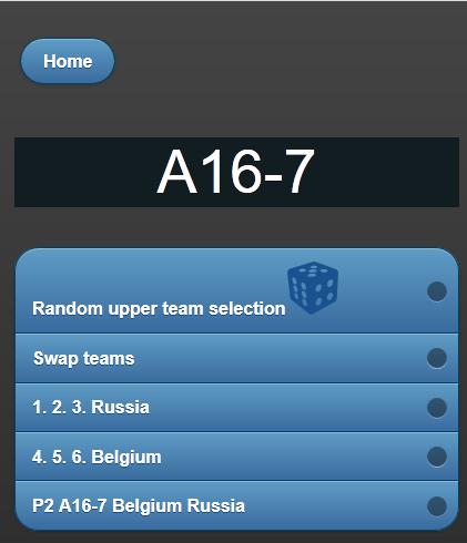 3.6.1 RANDOM UPPER TEAM SELECTION The random upper team selection allows to draw at