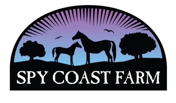 SPY COAST FARM Young Horse Show Series May 14 th