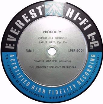 Everest Album Labels Harry Belock and Bert Whyte started the Everest label in May, 1958.