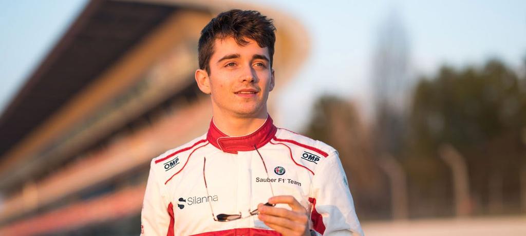 CHARLES LECLERC He may be a rookie on the 2018 grid, but Charles Leclerc s single-seater credentials are impressive.