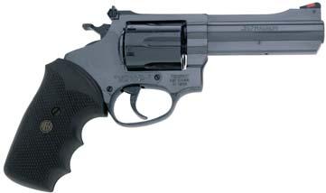 Rossi revolvers are available in either a rich, dark blue carbon steel, or highly polished stainless steel. MODEL R851.