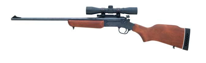 30-06 IN BLUE STEEL WITH WOOD MONTE CARLO STOCKS Every Rossi full size and youth size rifle is equipped with adjustable sights - the front adjusts for elevation and the rear for windage.
