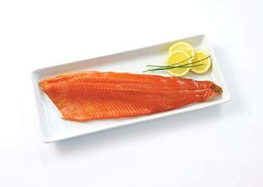 Ready-to-eat products Cold-smoked trout
