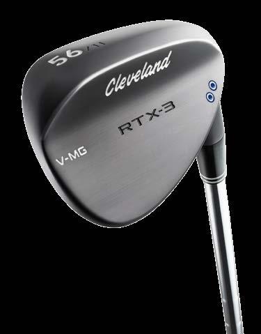 RTX-3 BLADE The RTX-3 Blade gets you closer to the hole than any wedge Cleveland Golf has ever made. The blade shape design is ideal for maximizing all-around wedge performance.