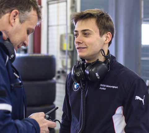 TALENT PROMOTION IN GT RACING. The development of promising talented drivers enjoys a long tradition at BMW Motorsport.
