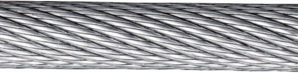 WIRE ROPE LUBRICATION Proper lubrication is essential to maintain rope performance in use, protect it against corrosion and preserve its service life.