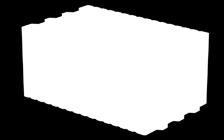 70 72 1005 ENERGETSKI BLOK 20 Blokovi sa vertikalnim šupljinama Utrošak po m 2 / m 3 Koeficient toplotne provodljivosti (ʎ₁₀, dry, mat)(w/mk) Pritisna čvrstoća (n/mm 2 ) Komada na paleti Masa palete