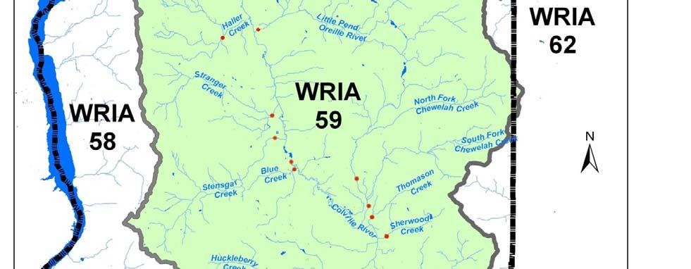 Data Collection The WRIA 59 Toe-Width Assessment study plan called