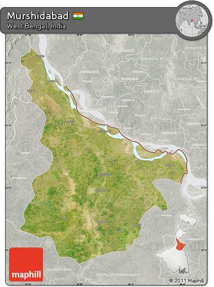 Fig. 4. Satellite Image of Murshidabad district. Source: http://www.maphill.com Fig. 5.