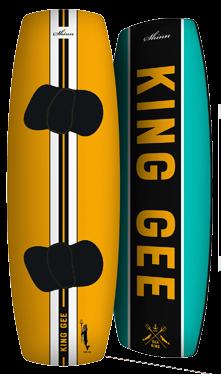 KING GEE - SEA KING 3 STEP LW ROCKER THIS LOW RADIUS 3-STEP ROCKER GIVES AMAZING LIGHT WIND GLIDE YET THE FLEXIBLE TIPS ALLOW FOR STRONGER WIND CONTROL AND CARVING BITE 53mm FINS OPTOFLEX