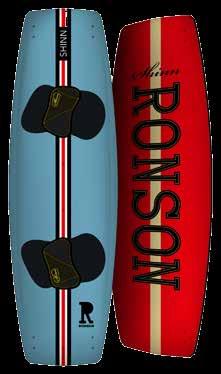 RONSON SPLIT CONCAVE 90 DEGREE ENTRY FOR IMPROVED EDGE GRIP AT SPEED AND BUTTERY SMOOTH LANDINGS DOUBLE STEPPED TIPS IMPROVE CARVING POP WHILST MAINTAINING UPWIND DRIVE CONSTANT
