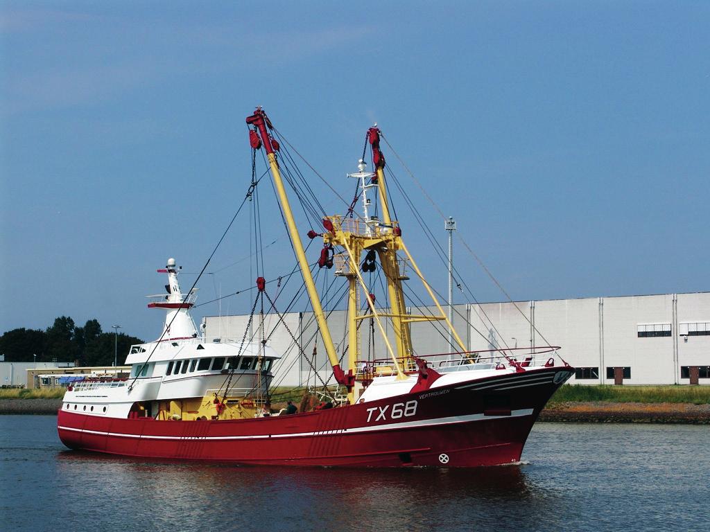 1.5 Ms. Vertrouwen TX 68. Figure 4. The Vertrouwen fishing vessel (fishing registration number TX68). (Source: www.civdh.