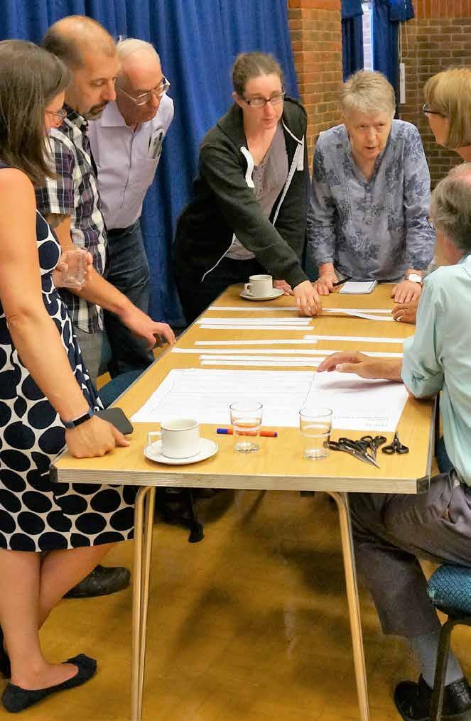 In June 2017, a community event was held in Liphook to explore the main challenges and opportunities within the parish.