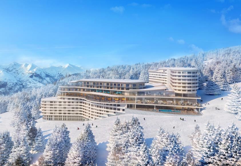 Les Arcs Panorama Opens December 16 2018 Immersed in an enchanting alpine forest, Club Med Les Arcs Panorama, 4-Trident with an exclusive 5-Trident space, is a modern gem at the doorstep of