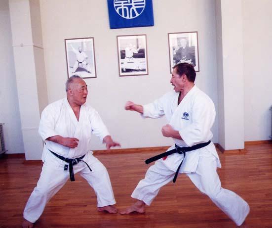 Sensei Kase was rigorous and astonished his western students because of his spontaneity.