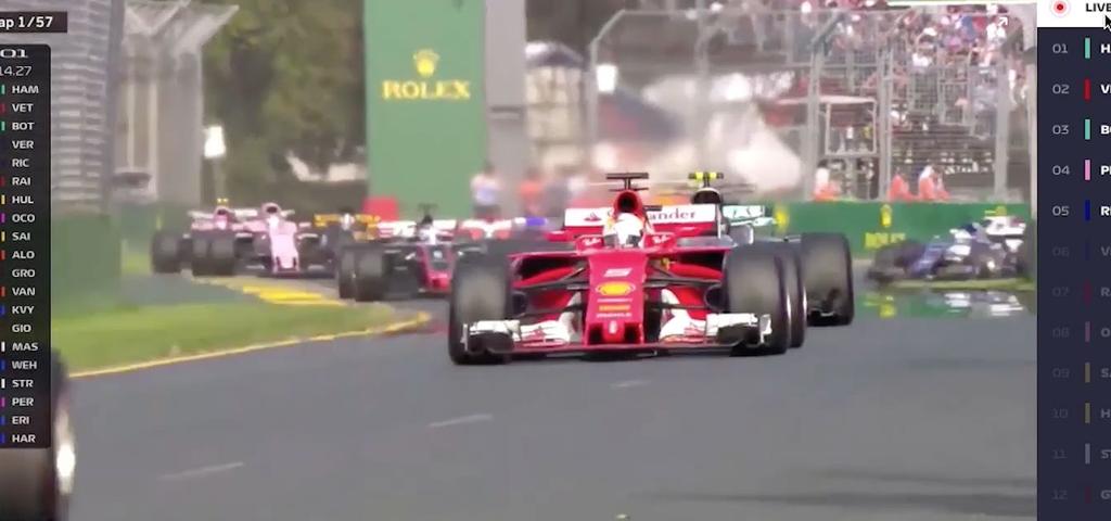 LIVE COMMENTARY On-demand streams of each race with