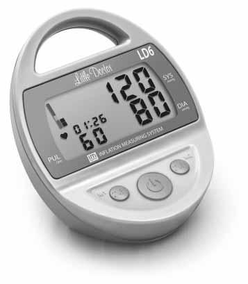 LD6 Digital Blood Pressure Monitor Instruction Manual Ciśnieniomierz