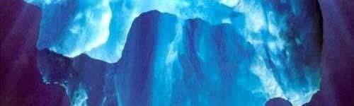 5 % of the iceberg is below the water and is called an ice keel.
