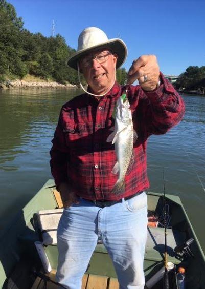 Saltwater Fishing News Continued 10/18/18 (Submitted by Preston Mangum) On Thursday morning, in spite of fairly high winds, Melanie Bayford and I thought we d try for spot in Lynnhaven Inlet.