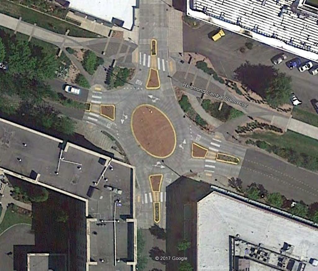 Mini Roundabouts Redmond, WA ICD: 73-88 (Oval shaped)