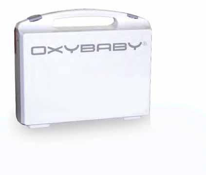 OXYBABY 6.0 for O 2 or O 2 /CO 2 Options hose with Luer-Lok connection for stationary measurement data cable integrated Barcode-Scanner Bluetooth (e.g. for separate printer) Other models, options and accessories available on request.