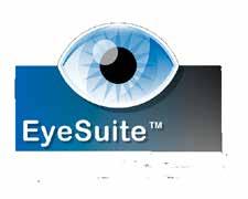 EYESUITE PLATFORM & SERVICE OPTIONS Connectivity is key Whether you use a Haag-Streit biometer, perimeter, or imaging system, you always use the same EyeSuite software.