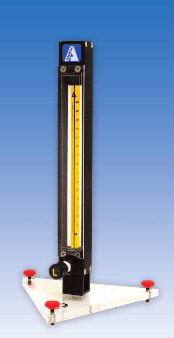 S SINGLE TUBE FLOW METERS S STYLE Model S single-tube flow meters pictured on this page are similar to P meters in design, employing the same interchangeable flow tubes, valves, and accessories.