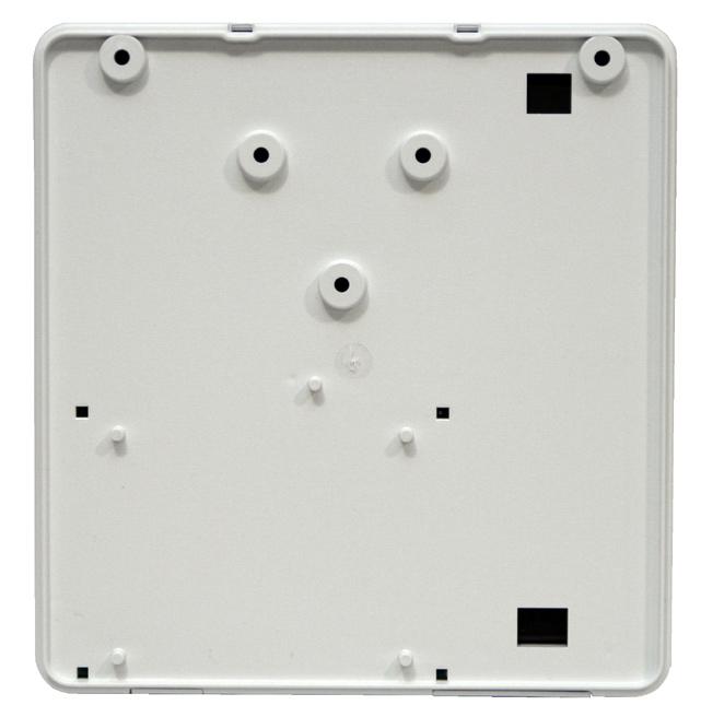 Cover must be fully closed for the unit to be operational. 4.3. Holes for mounting Picture 5. Holes for terminal mounting 4.4. Battery backup The battery backup is not connected at delivery.