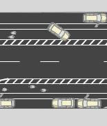 separation between cyclists and motorists. Two design options have been developed. Both of the options provide wide bicycle lanes (between 2m and 2.