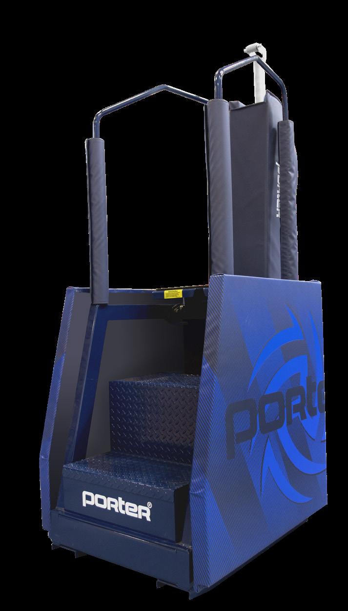 PORTER 29 VOLLEYBALL COLLECTION POWR-COURT A completely portable system