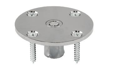 042000 $1 (ea) Sleeper Anchor Top plate is 3½ diameter and is threaded to provide adjustment to floor surface.