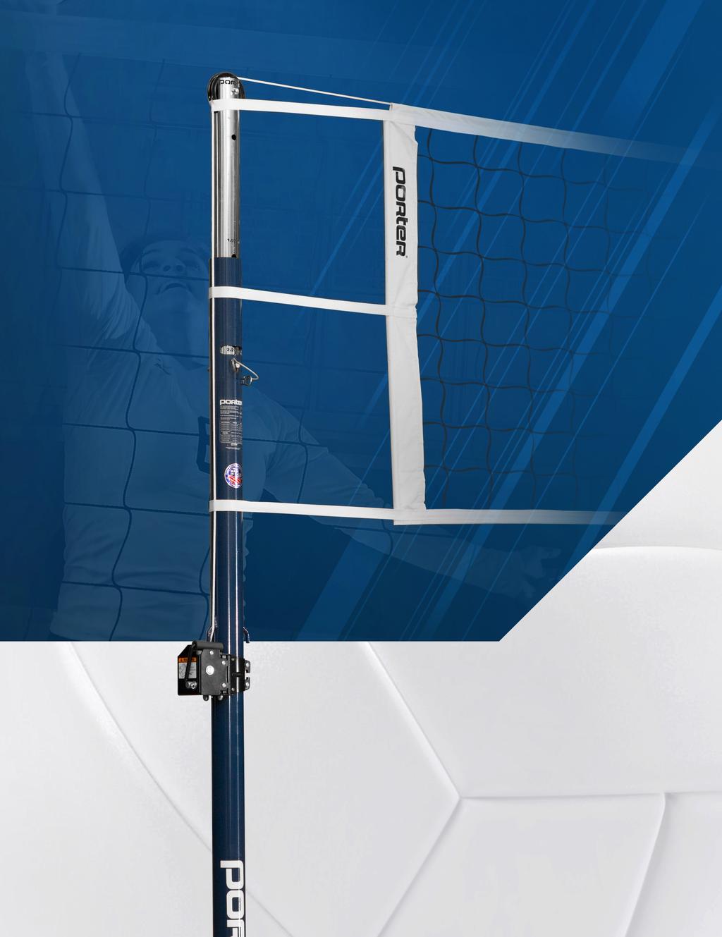 POWR STEEL Porter Powr-Steel TM standards are a combination of endless function, style, and stability. The 3 OD steel uprights are sleek, strong, and weigh less than 50 lb each.
