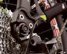 All the frame linkage system is as lightweight as possible, but without any compromise in durability and stiffness.