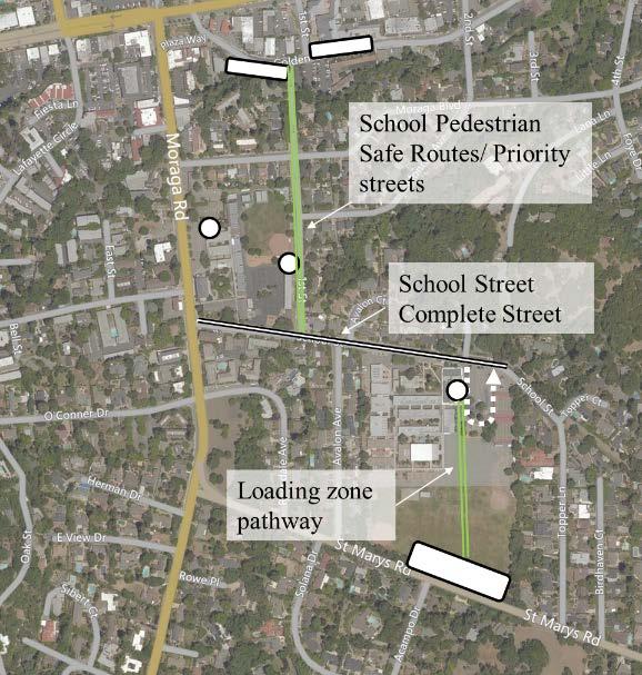 However, parking could be added with a redesign of School Street in front of the Middle School.