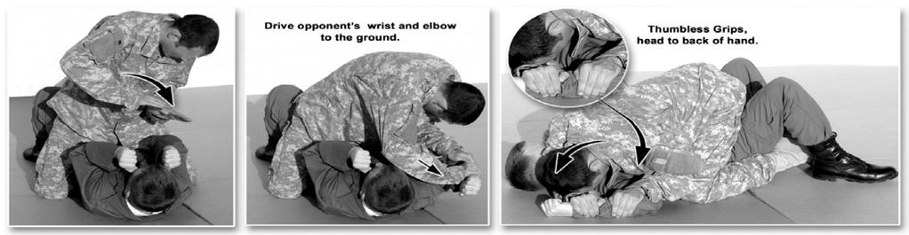 BASIC COMBATIVES FINISHING TECHNIQUES GROUND GRAPPLING BASIC FINISHING MOVES BENT ARM BAR FROM THE MOUNT AND SIDE CONTROL The bent arm bar is a joint lock that attacks the