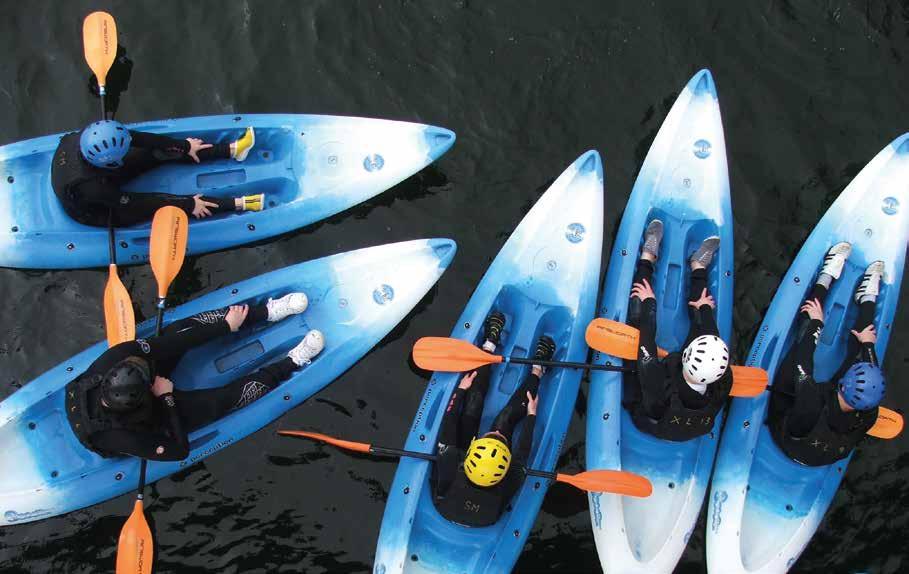 WATERSPORTS AND OUTDOOR ADVENTURE Helly Hansen Watersports Centre Children can try their hand at something new this summer!