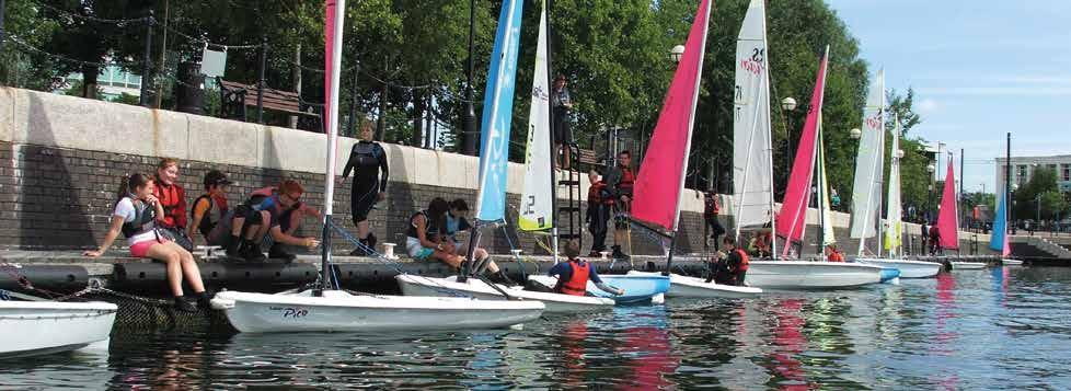 RYA sailing stage 1 The complete introduction to dinghy sailing. By the end of the course, students will have a basic understanding of how a boat sails, and some experience of steering.
