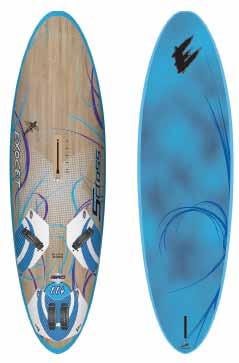 This new shape gives the boards a smooth ride while also enabling them to turn effortlessly in any type of conditions.