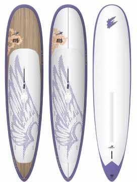 Windsup includes mast box on deck for windsurfing rig wood AST wood AST EASIER TO LEARN PADDLING IN THE WAVES Enjoy the advantage of this high volume board but still feel the exhilarating ride of a